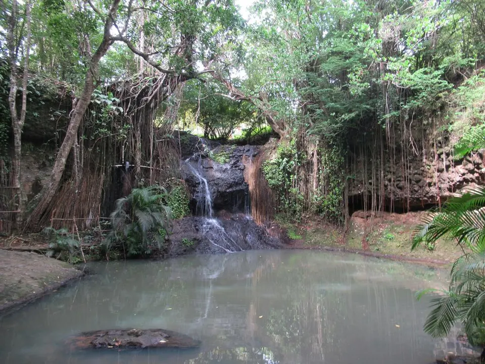 Latille Waterfall — Micoud, Saint Lucia