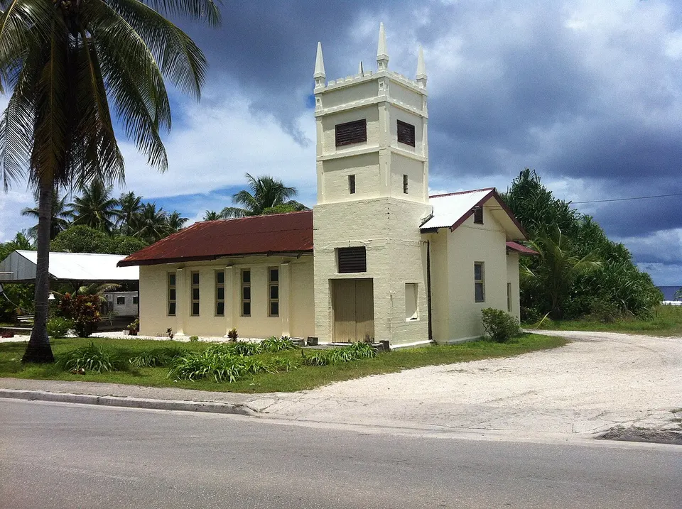 Church (15406631205) — Nibok, Nauru