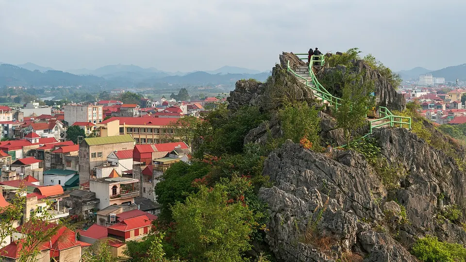 Lạng Sơn - View from Phai Vệ mountain Feb 2024 — Lạng Sơn, Vietnam