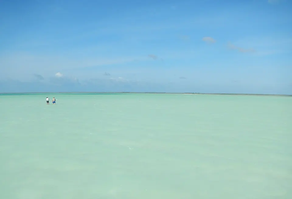 A good day for sediment coring — Line Islands, Kiribati