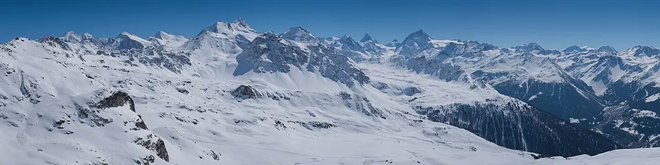 Val d'Anniviers from Les Ombrintses, Anniviers, Switzerland (April 2026) — Valais, Switzerland