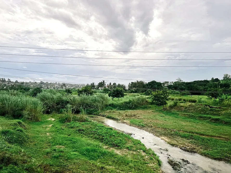Mzinga river in Toangoma ward, Kigamboni — Dar es Salaam, Tanzania
