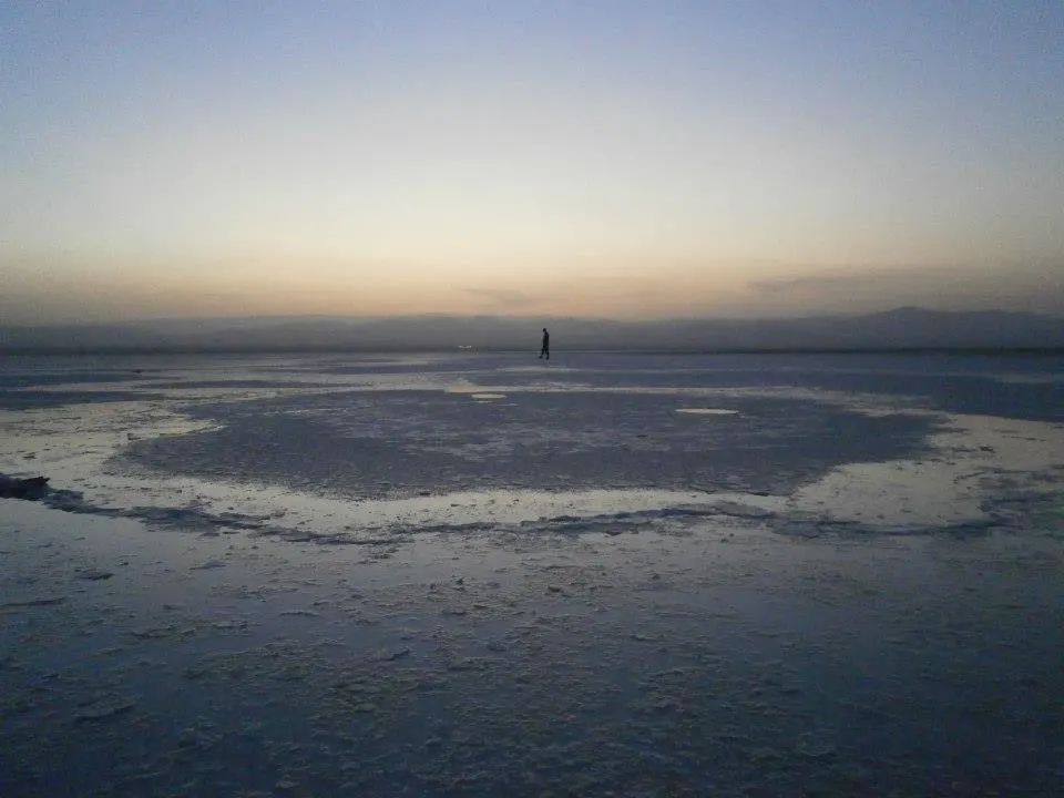 Dallol Salt Pan in the Danakil Desert, Ethiopia — Afar, Ethiopia