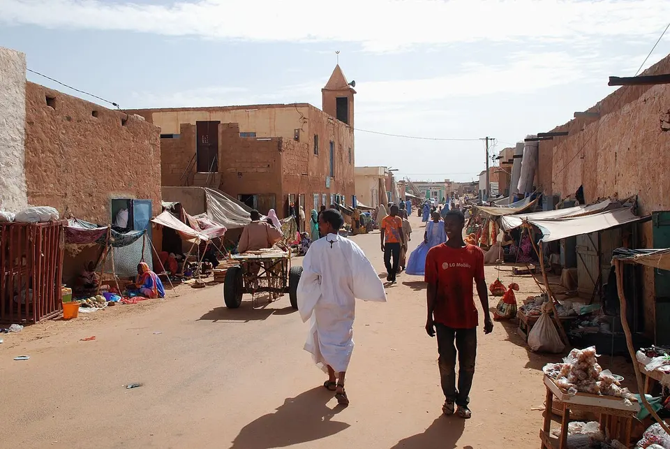 Tidjikja,marketstreet — Tagant, Mauritania