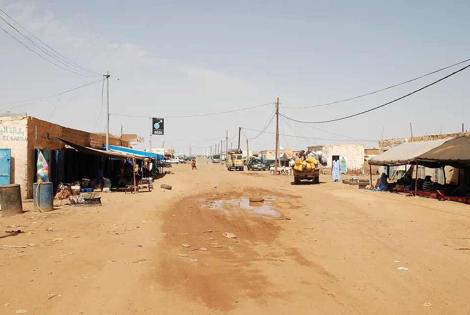 Aleg,main-street — Brakna, Mauritania