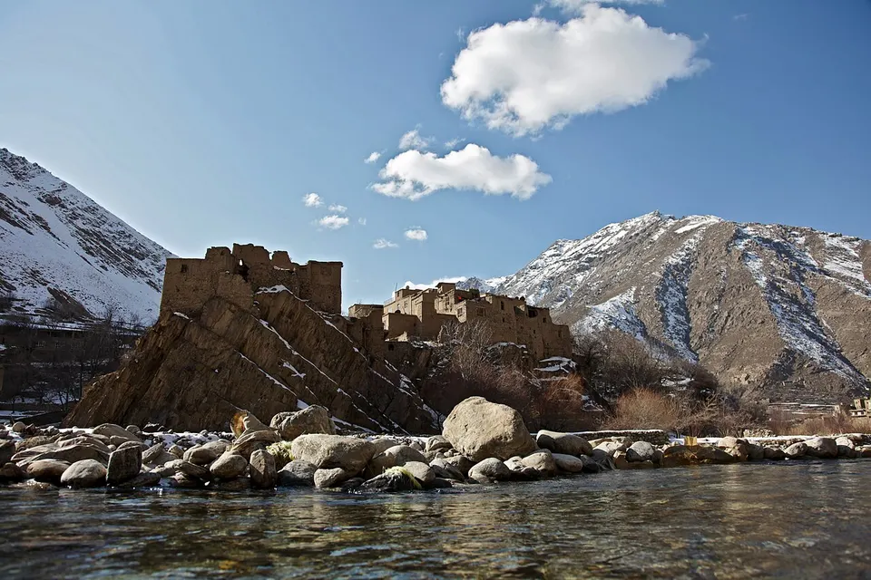 Buildings in Panjshir Province, Afghanistan — Panjshir, Afghanistan