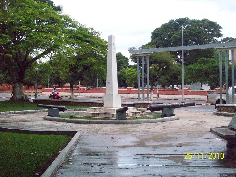 Jardim do Palacio do Governador Luena Moxico — Moxico, Angola