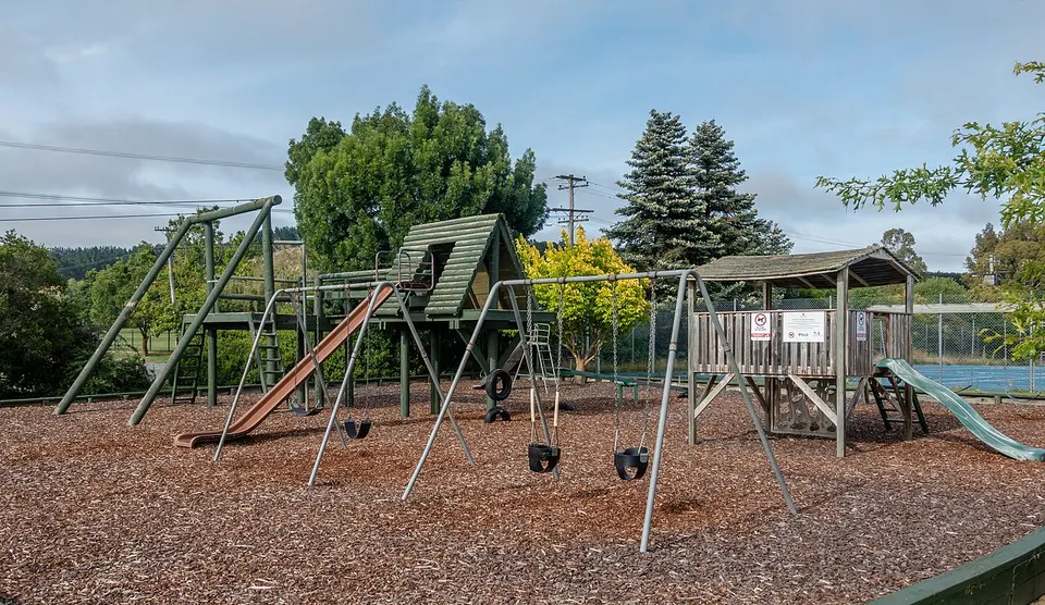 Playground in Hawarden Reserve, Hawarden, Canterbury, New Zealand 14 — Canterbury Region, New Zealand