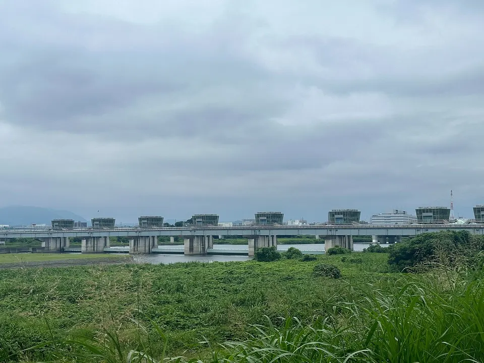 Sagami River Diversion Weir - 2024 July 15 various 16 44 08 499000 — Kanagawa, Japan