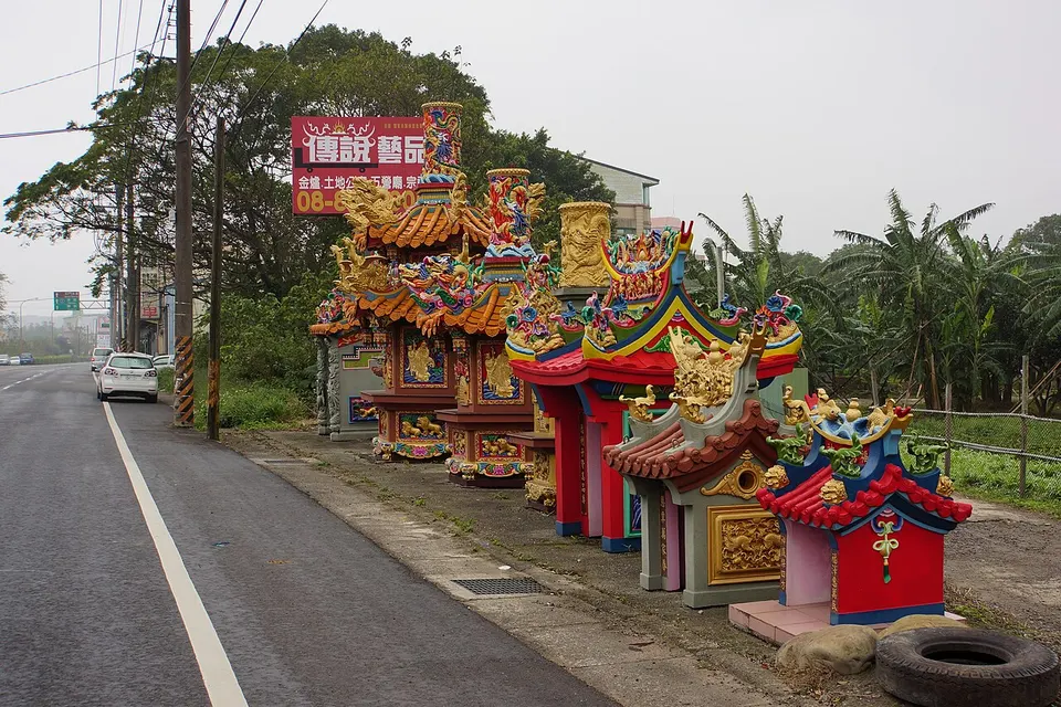 省道三乙 small temple workshop - panoramio — Taoyuan, Taiwan