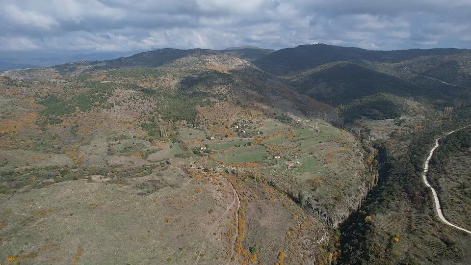 Воздушен поглед на Орах 2 — Northeast, North Macedonia