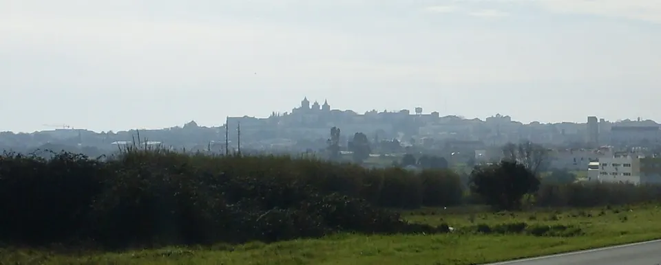 Panorâmica de Évora a partir da N18 — ÉVORA, Portugal