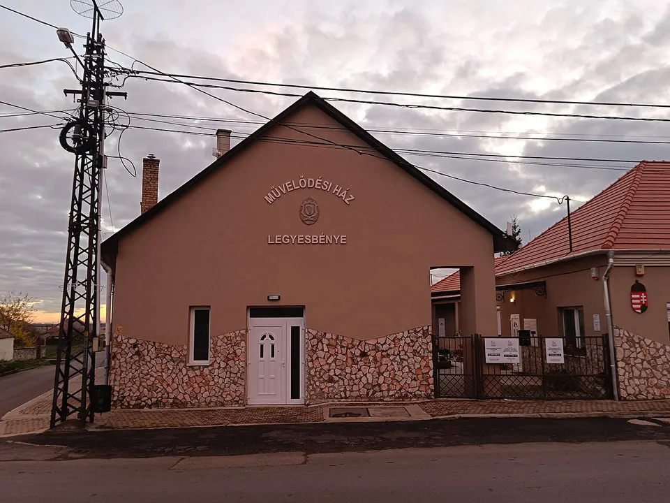 Legyesbénye, művelődési ház — Borsod-Abaúj-Zemplén, Hungary