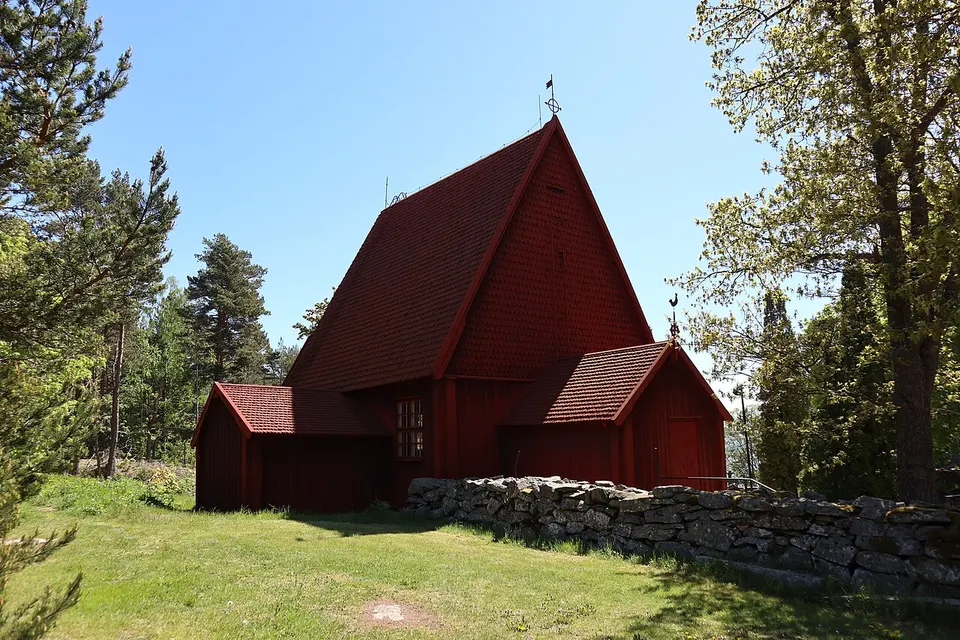 Sottungan kirkko1 — Sottunga, Aland Islands