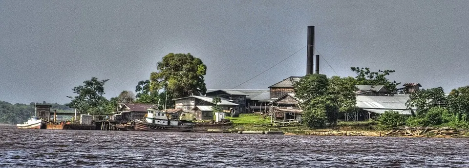 Kaw Island Saw Milll HDR - panoramio — Cuyuni-Mazaruni, Guyana