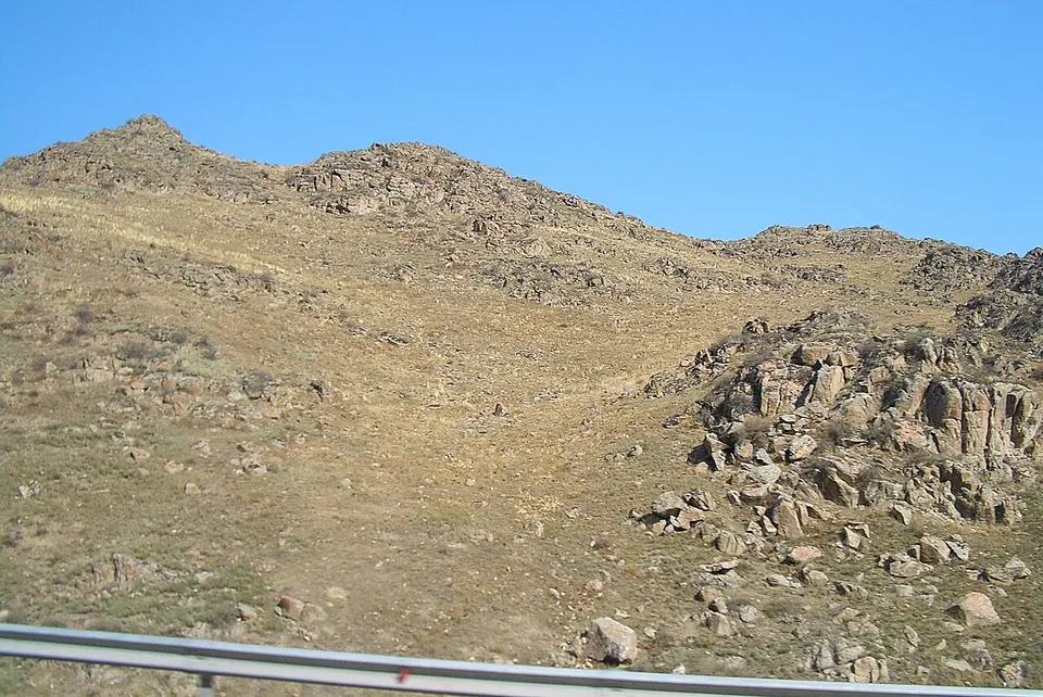 E8405-Bishkek-Almaty-hwy — Jambyl Region, Kazakhstan