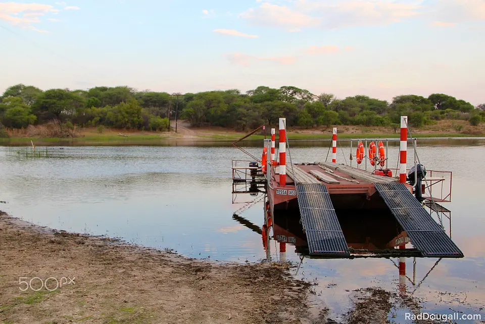 Crossing A River In Africa (190911865) — Central District, Botswana