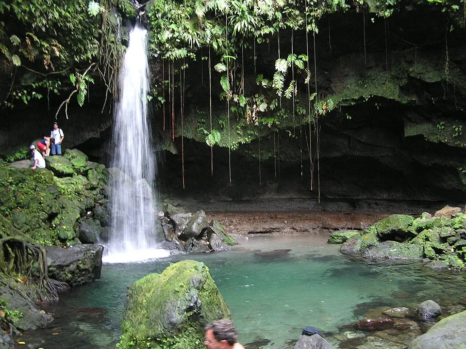 Emerald Falls - panoramio — Saint Joseph, Dominica