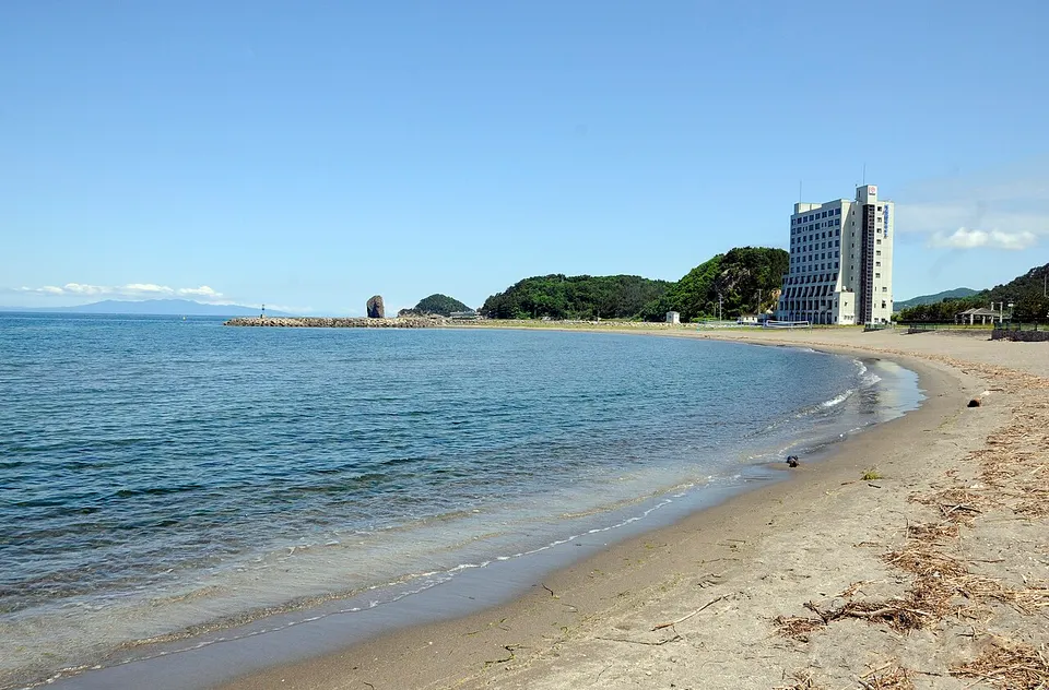 Beach of Asamushi, -11 Jun. 2012 a — Aomori, Japan