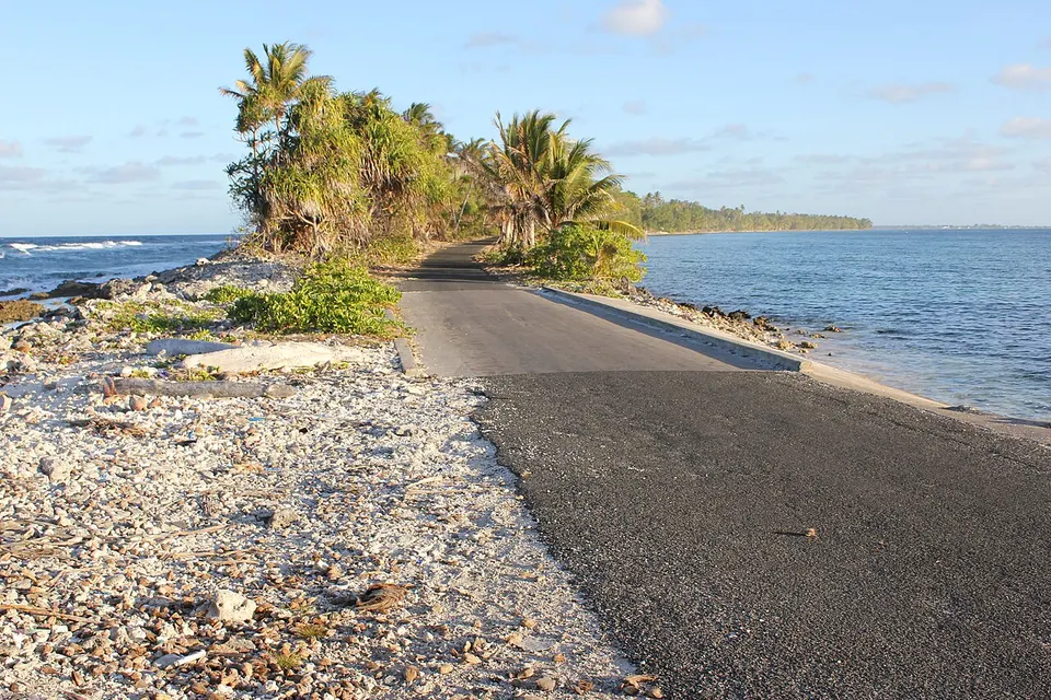 Landscape, Tuvalu, 2011. Photo- DFAT — Funafuti, Tuvalu