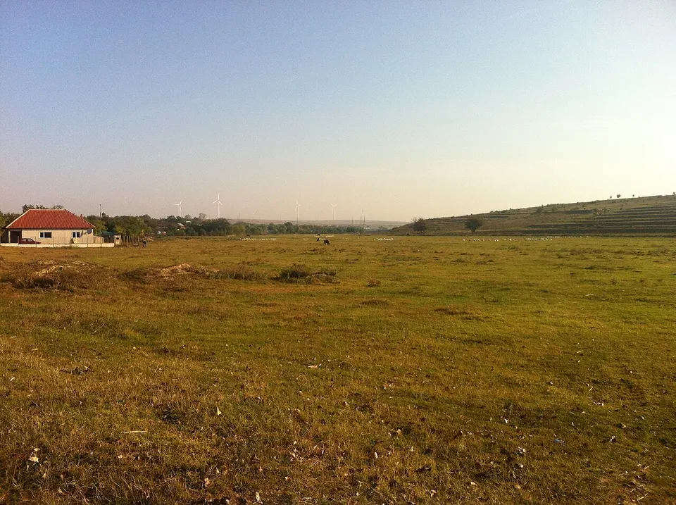 Open countryside at sunset — CONSTANTA, Romania