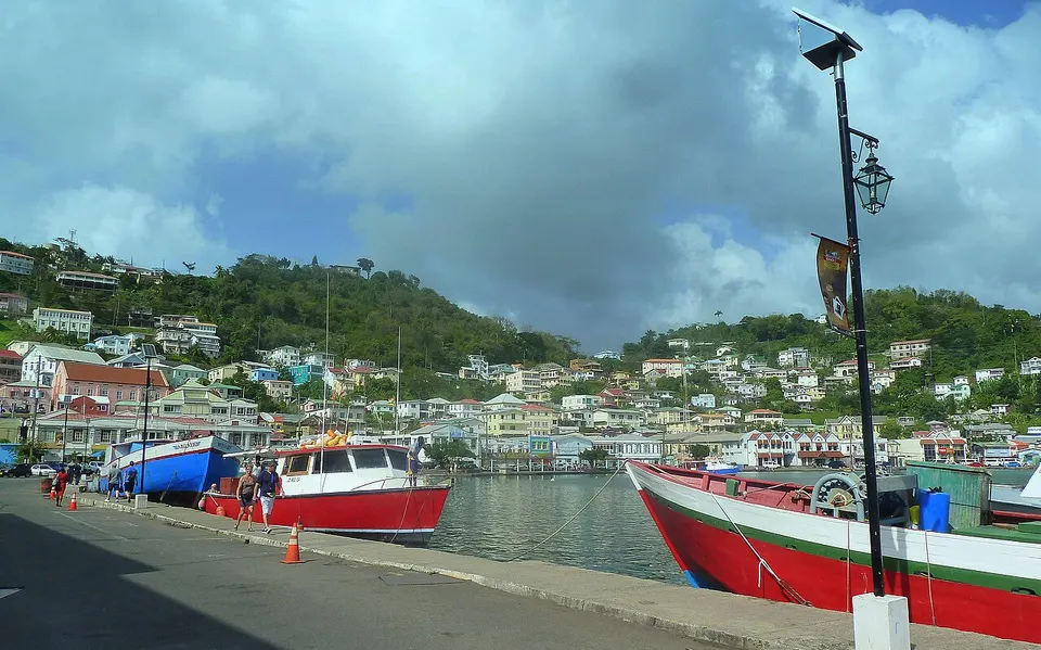 Grenada, Karibik - Harbor St. George's - panoramio (1) — Saint George, Grenada