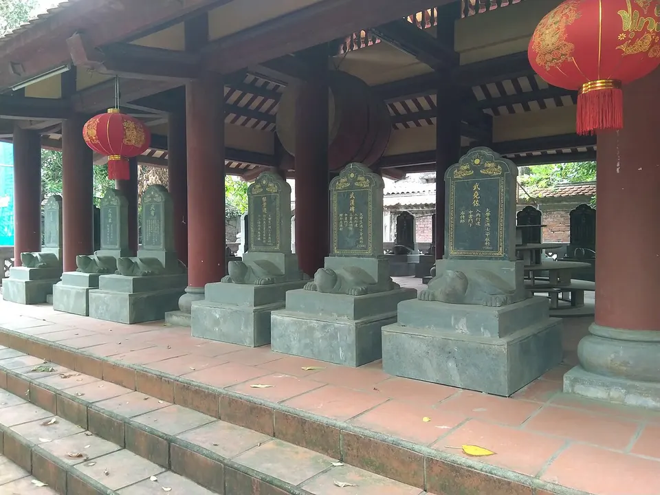 Văn bia tiến sĩ làng Mộ Trạch — Hưng Yên, Vietnam