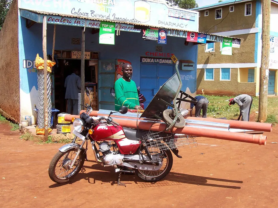 Bike in Kimilili — Bungoma, Kenya