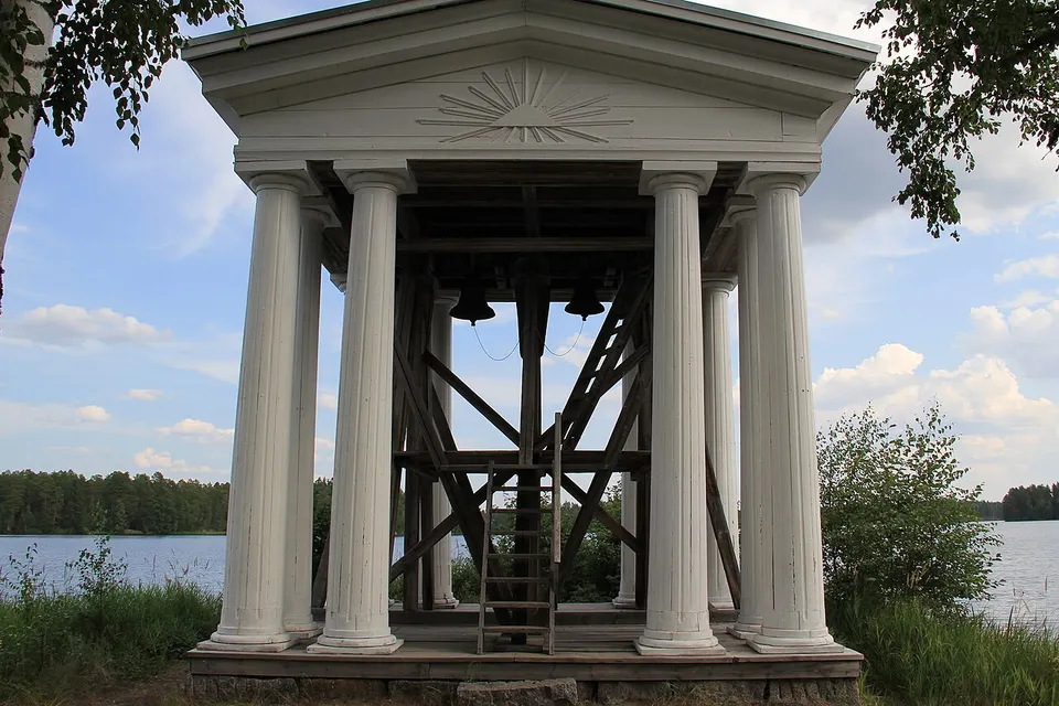 Orisberg church bell tower 2021 — Ostrobothnia, Finland