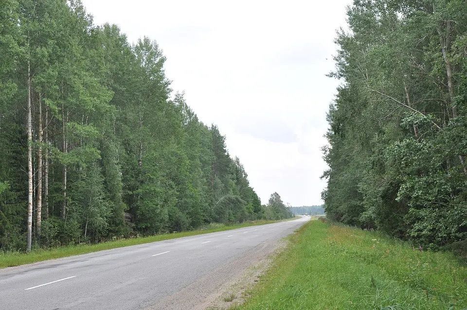 Ceļš Līvāni - Preiļi P63, Sutru pagasts, Līvānu novads, Latvia — Līvānu novads, Latvia