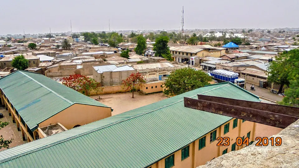 The view from peak of Gobarau Minaret — Katsina, Nigeria