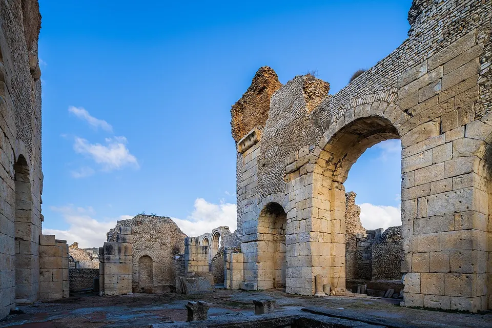 Thermes vue 3 — Siliana, Tunisia
