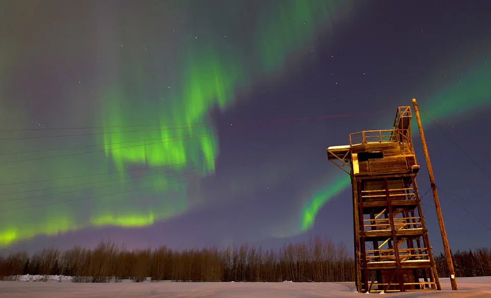 Flickr - DVIDSHUB - Alaska Aurora Borealis (Image 1 of 2) — Alaska, United States