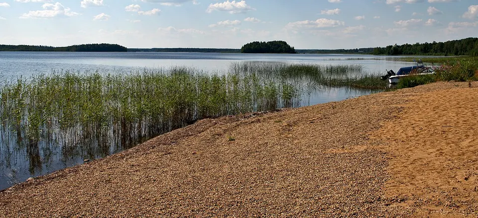 Lake and reeds — Southern Savonia, Finland