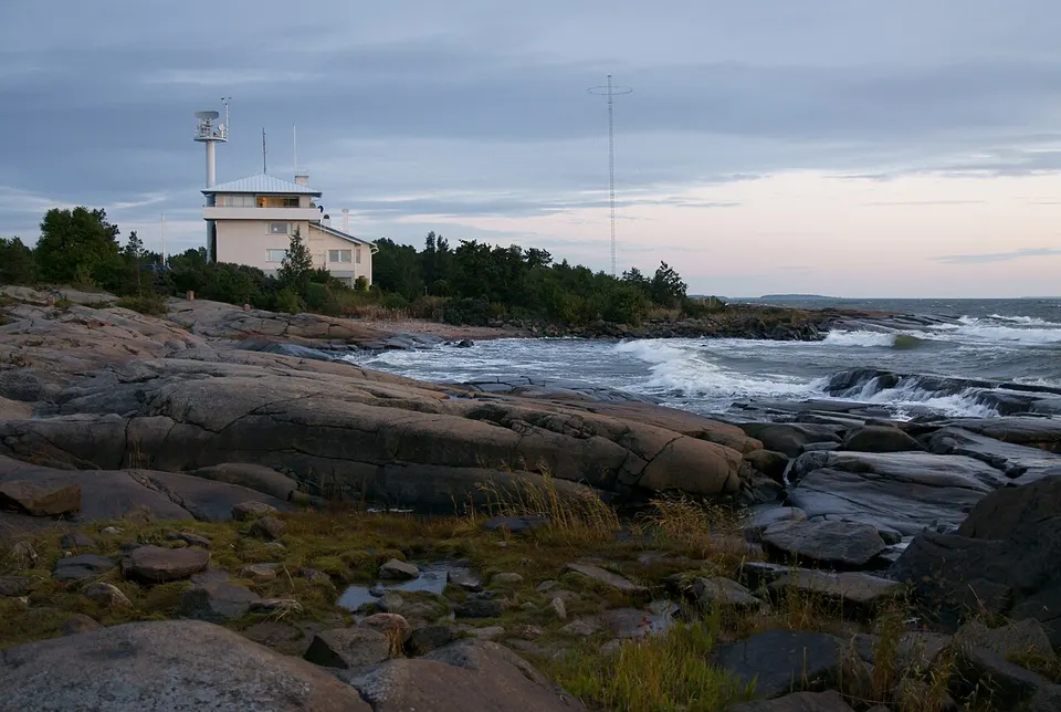 Rocky coastal shoreline — Satakunta, Finland