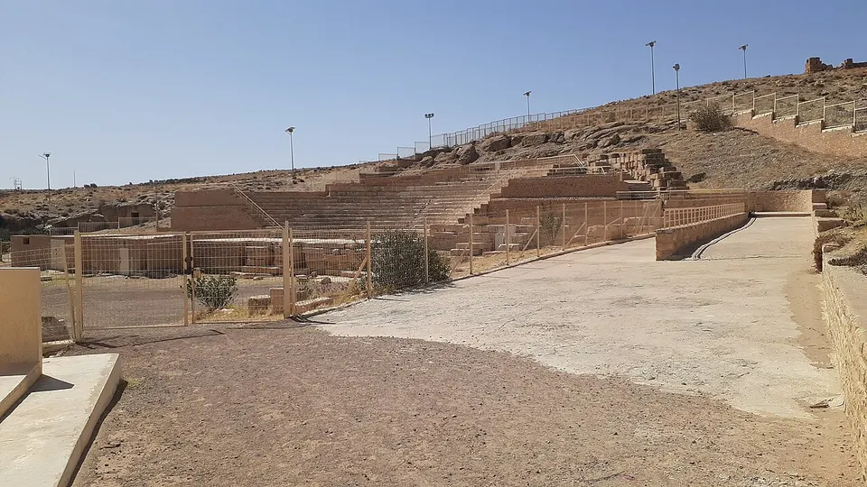 Restes du théâtre kass 02 — Kasserine, Tunisia