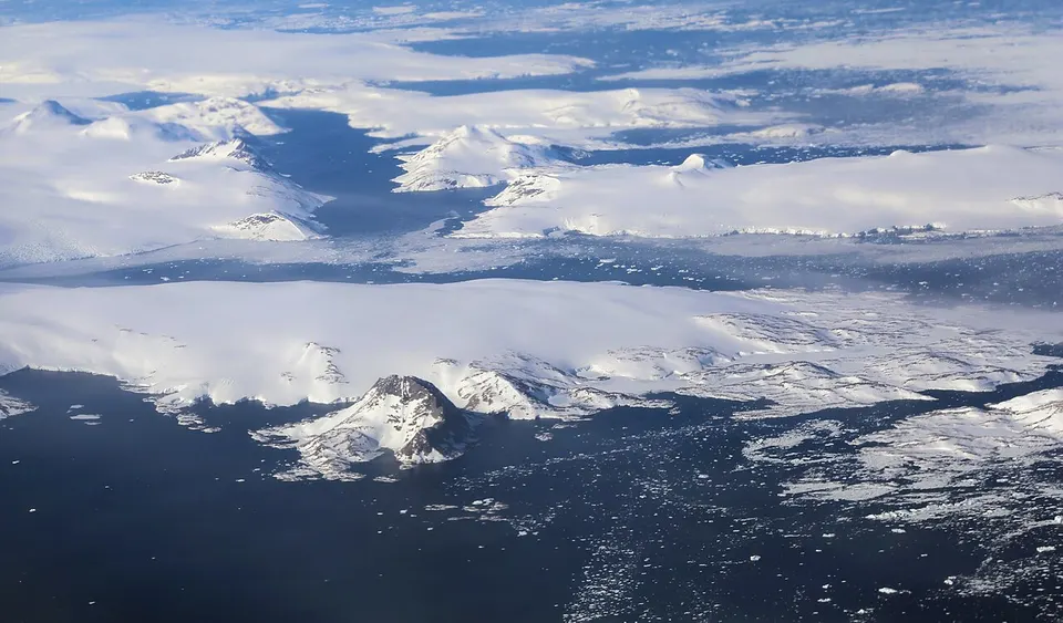 East coast of Greenland, just S of 64N — Sermersooq, Greenland
