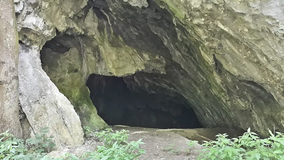 Cave near Vratna river in Serbia between Velika Prerast and Suva Prerast — Bor District, Serbia