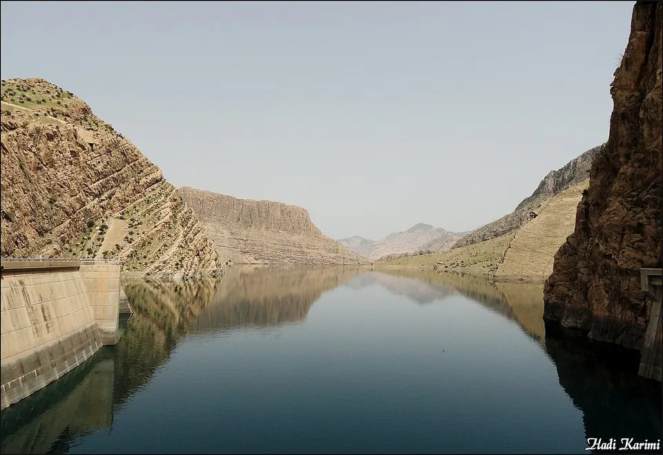 Lake of Karun-1 Dam دریاچه سد شهید عباسپور - panoramio — Khuzestan, Iran