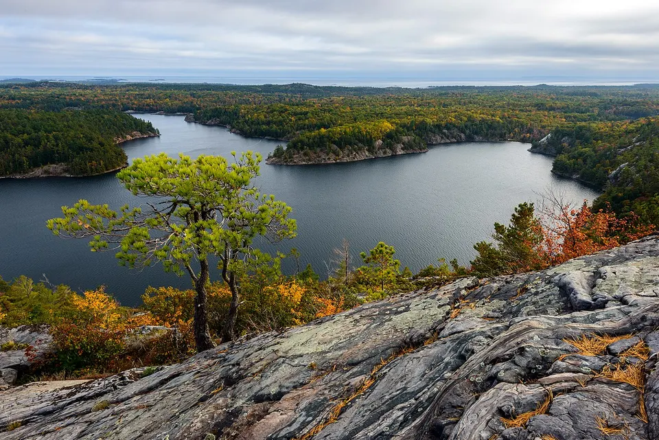 George Lake in Killarney Provincial Park — Ontario, Canada