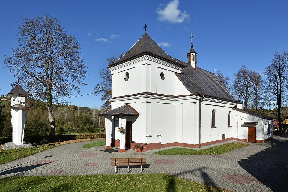 Hadle Szklarskie, cerkiew Przemienienia Pańskiego (HB6) — Subcarpathian Voivodeship, Poland