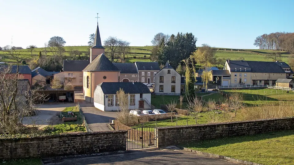 Village and surrounding countryside — Canton Redange, Luxembourg