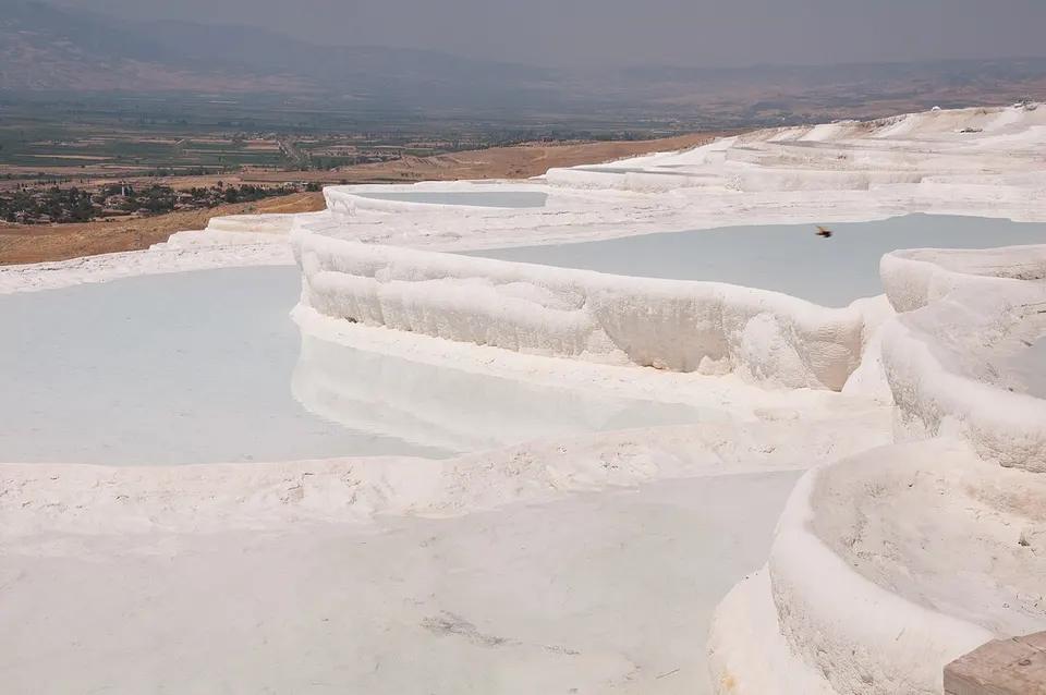 Le bianche scogliere di Pamukkale — Denizli, Turkey