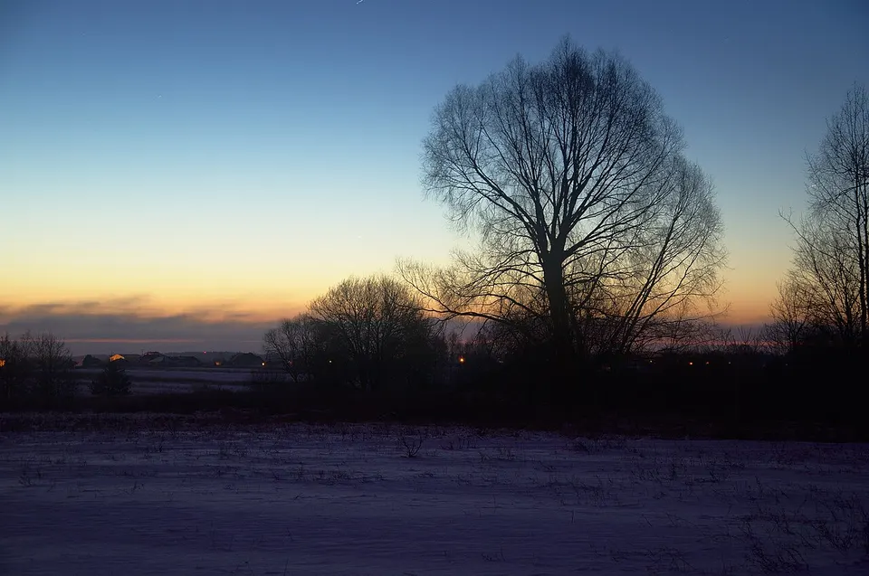 Winter — Łódź Voivodeship, Poland