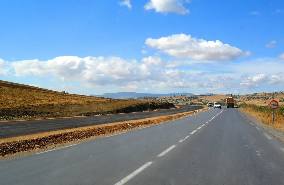 RN 1 - توسعة ط و 1 - panoramio — Médéa, Algeria