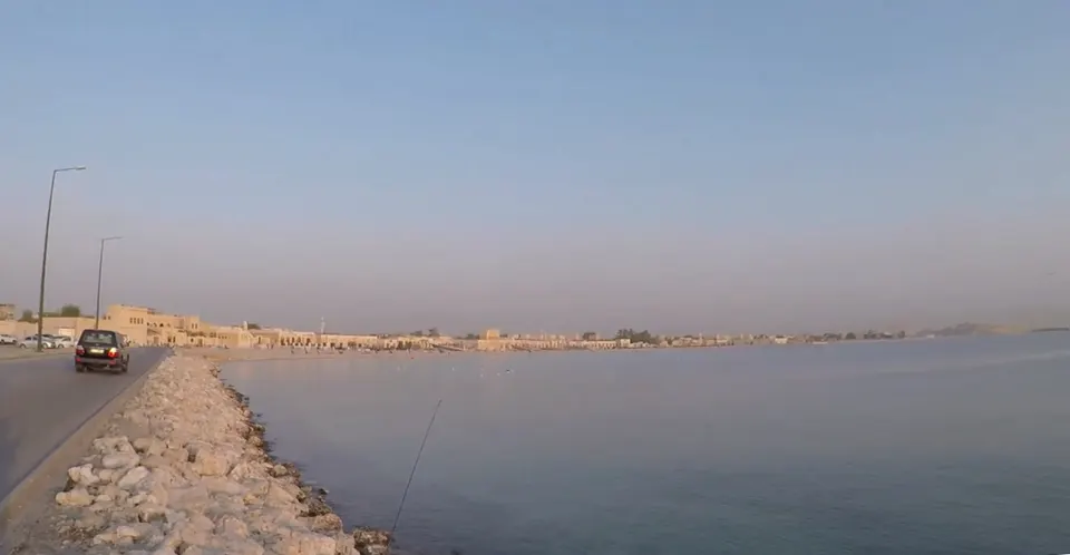 Panoramic view of Al Wakrah seafront — Al Wakra, Qatar