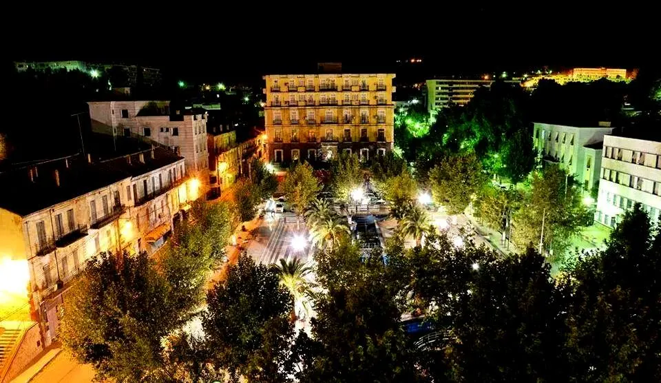 Tiaret at night — Tiaret, Algeria