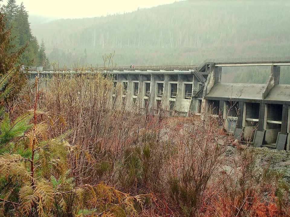 Diversion Dam near Jordan River - panoramio — Capital, Canada