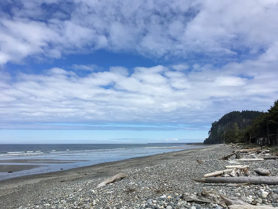 Agate Beach in Naikoon Provincial Park — Haida Gwaii, Canada