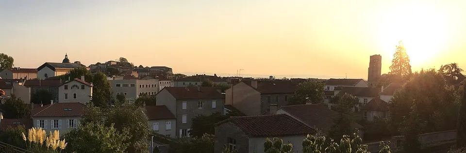Panorama Montbrison — Loire, France